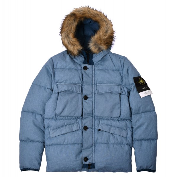 Stone Island Lino Resinato Down Jacket