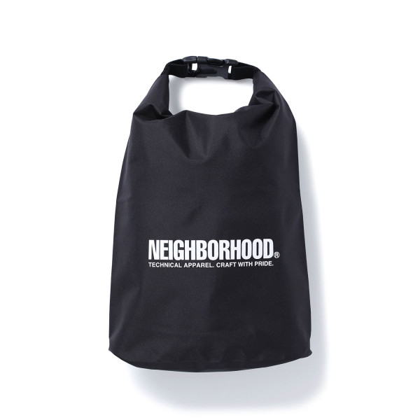 Neighborhood Water Proof Logo Pouch 251EXNH-AC01 Black