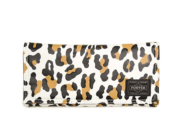 Head Porter Snow Leopard Wallet L