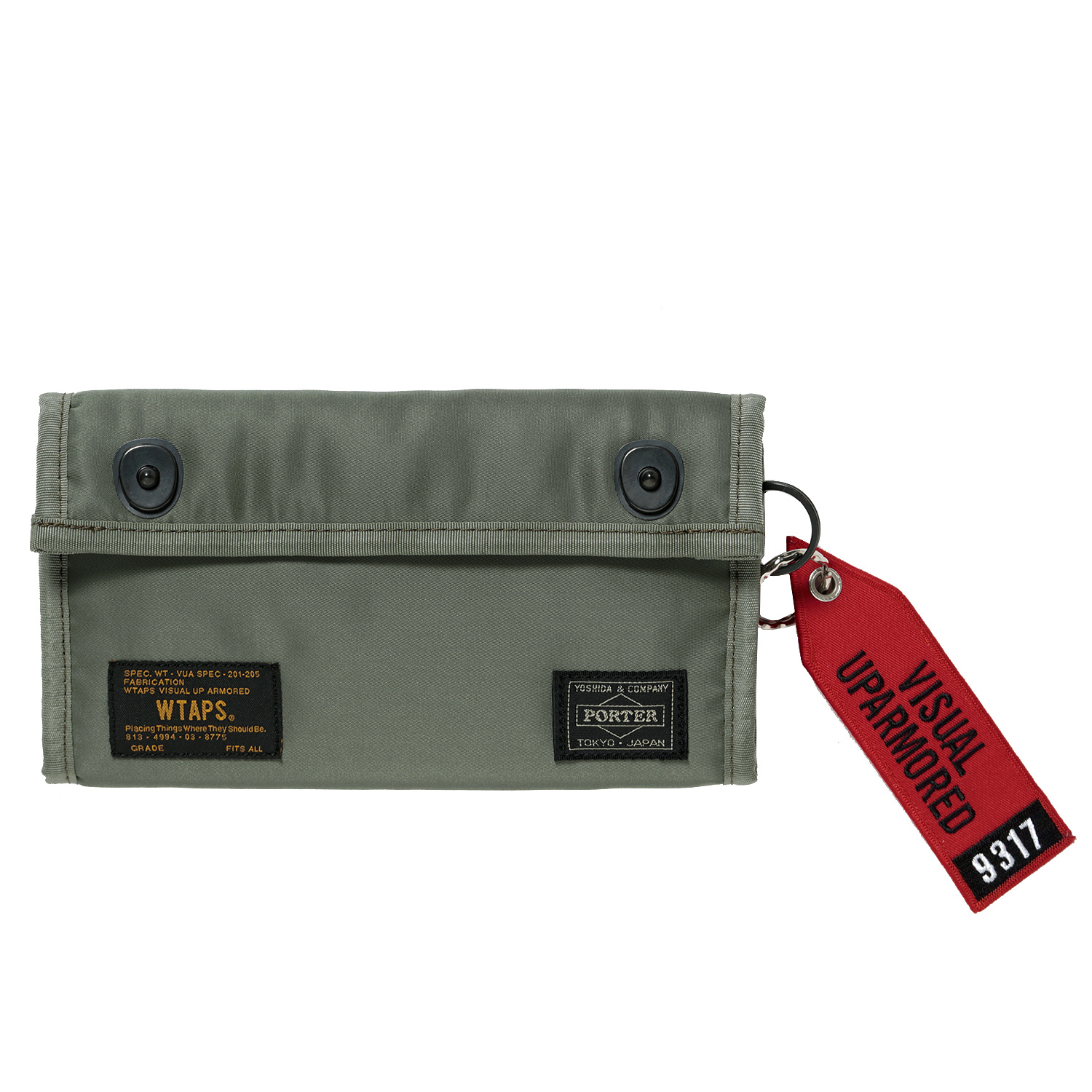 WTAPS WALLET 財布 ブラック＆オリーブ WT コインケース WTAPS WALLET 財布 ブラック＆オリーブ WT コインケース 2025年