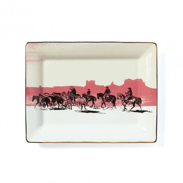 One Of These Days Till The Last Leaf Shall Fall Catchall Tray 05B-01-031 White