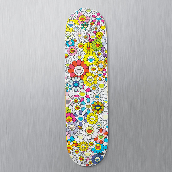 Takashi Murakami x Vans Vault Flowers Skateboard Deck Multi - FW15