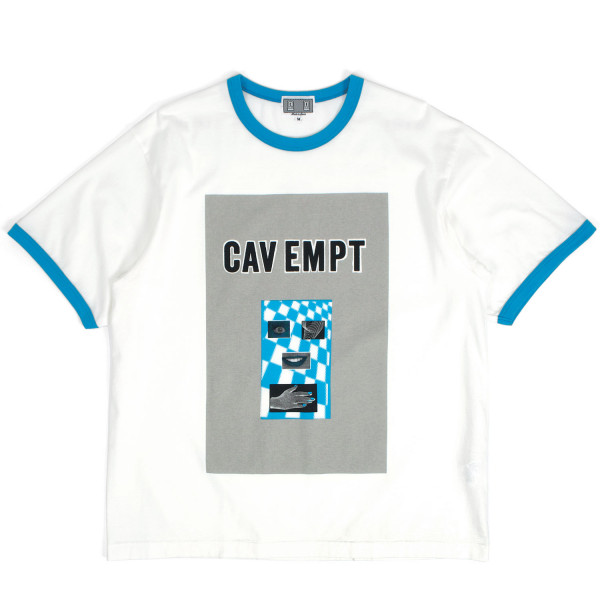 Cav Empt Contentless Freedom Ringer T-Shirt CES28T20 White