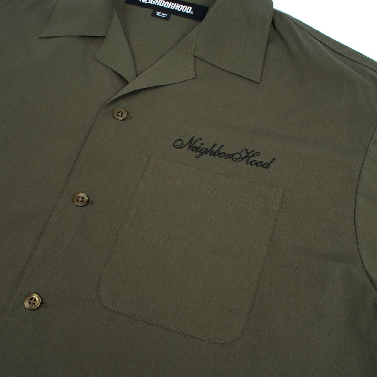 Neighborhood Solid-Color Hawaiian Shirt | FIRMAMENT - Berlin