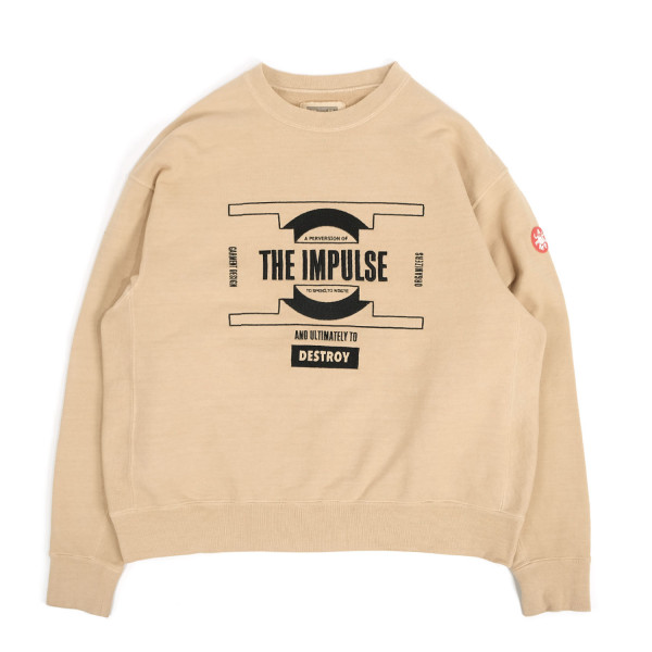 Cav Empt Overdye Impulse Crew Neck Sweatshirt