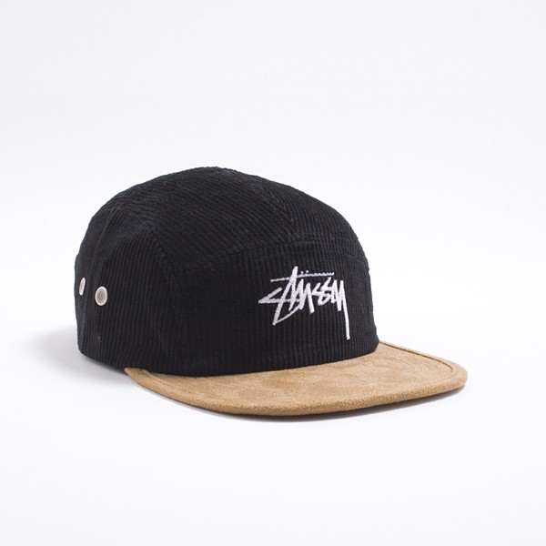 Stussy Suede Brim Cord Camp Cap 