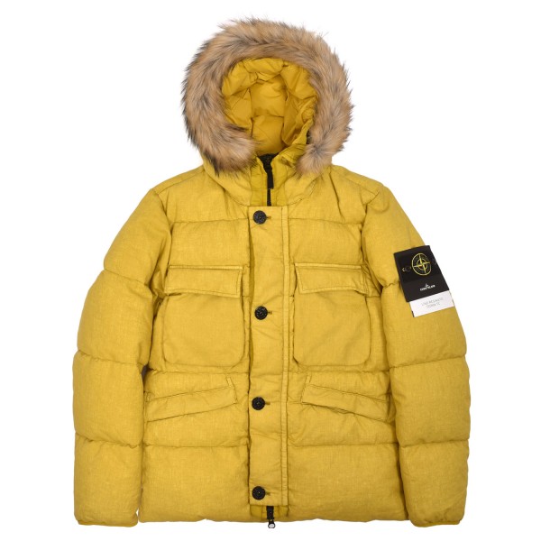 Stone Island Lino Resinato Down Jacket