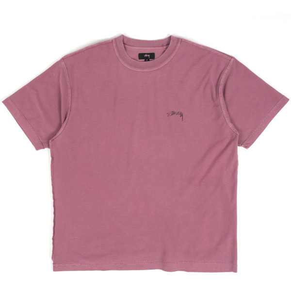 Stussy Pigment Dyed Inside Out Crew T-Shirt 1140283