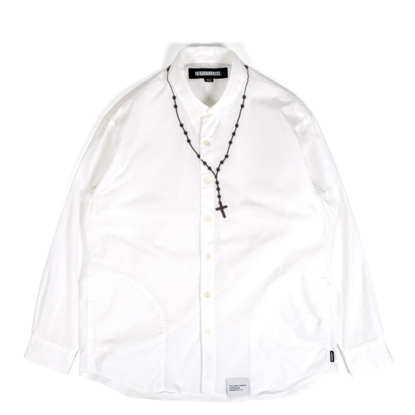 Neighborhood Cross Embroidery Shirt 231AQNH-SHM04