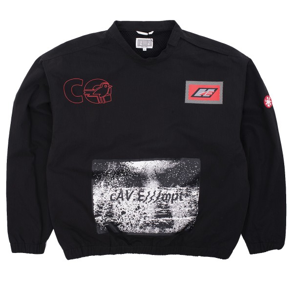 Cav Empt Zip Shoulder Pullover