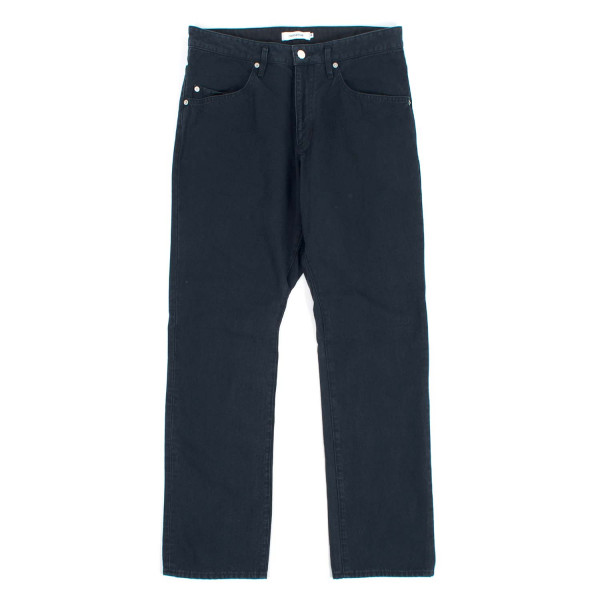 Nonnative Trucker 5P Cotton Oxford Jeans NN-P4903 Black
