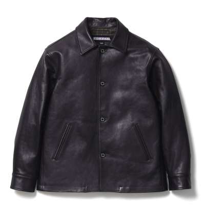 Neighborhood-Leather-Car-Coat-