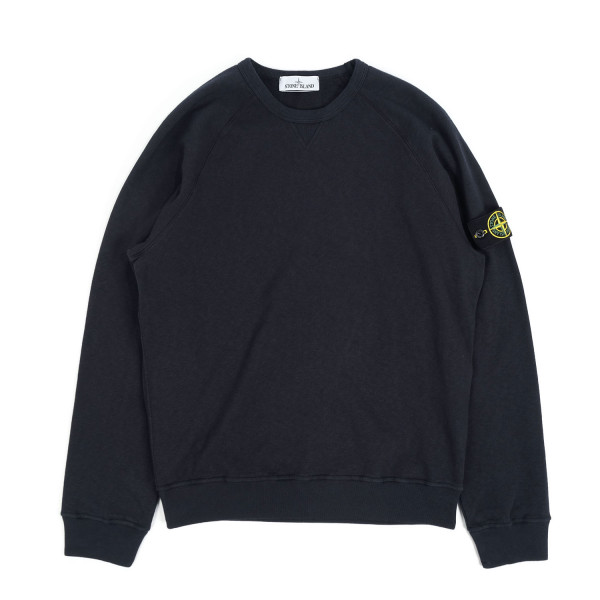 Stone Island Garment Dyed OLD Effect Raglan Sweatshirt