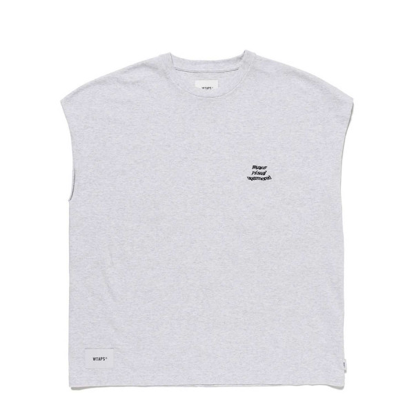 Wtaps BC Sleeveless T-Shirt 261ATDT-CSM32 Light Grey