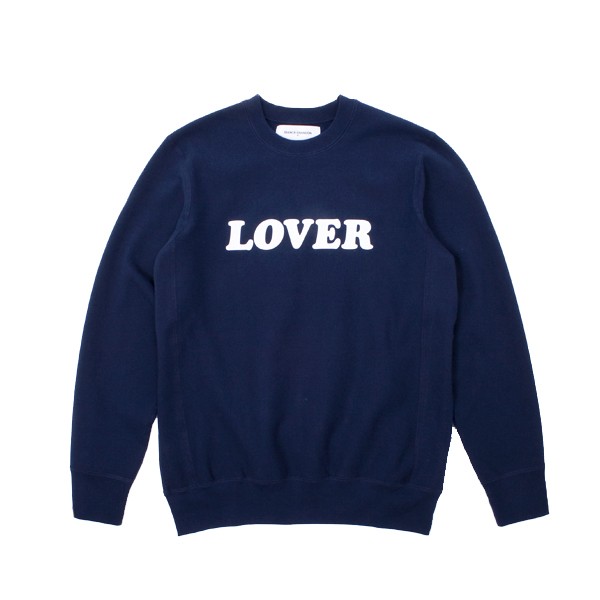 Bianca Chandon Lover Flocked Crewneck Sweatshirt