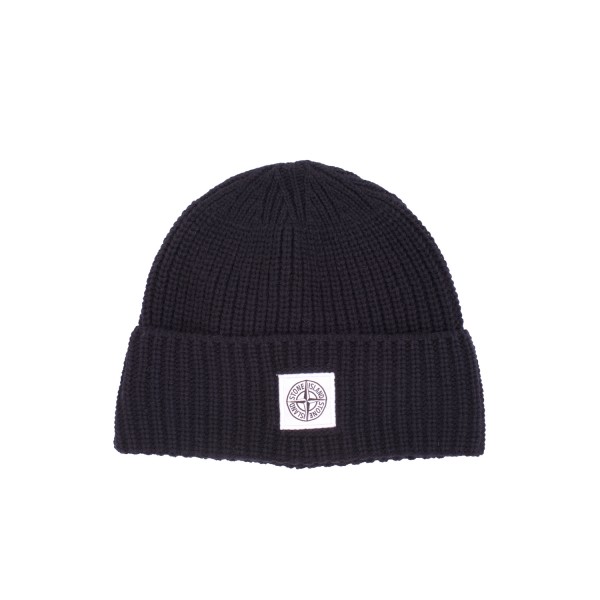 Stone Island Logo Patch Beanie