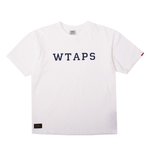 Wtaps Design SS College T-Shirt Loopwheel