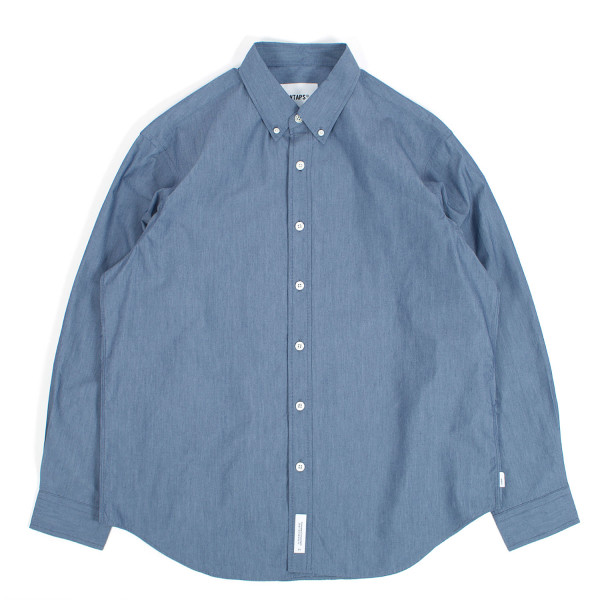 Wtaps BD 02 Broadcloth Shirt 252TQDT-SHM01 Navy