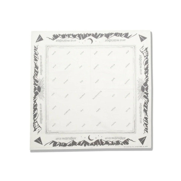 and Wander Reflective Words Bandana 5745987264
