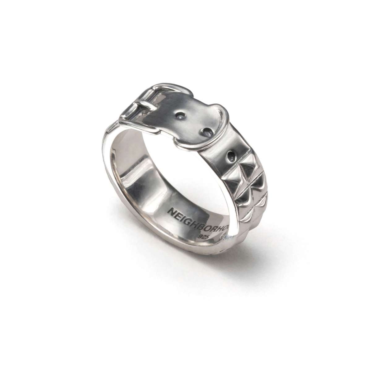 丁銀 Neighborhood Silver Studs Belt Ring | FIRMAMENT - Berlin