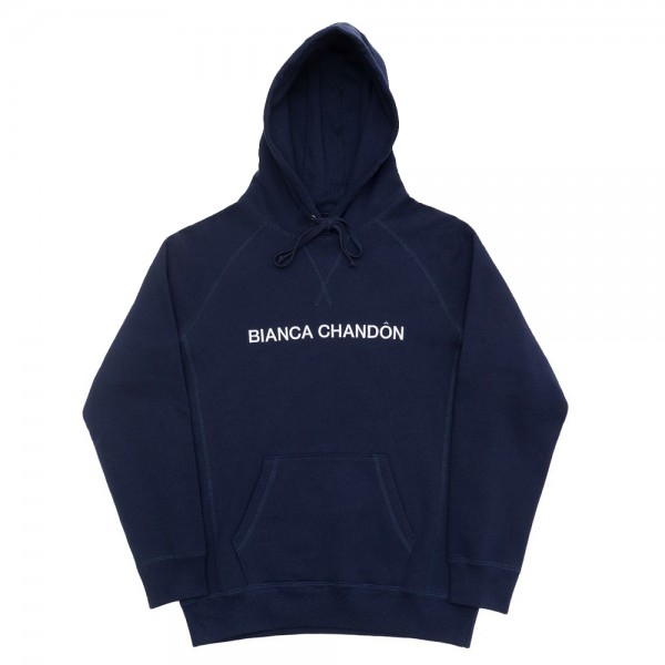 Bianca Chandon Embroidered Logotype Hooded Sweatshirt