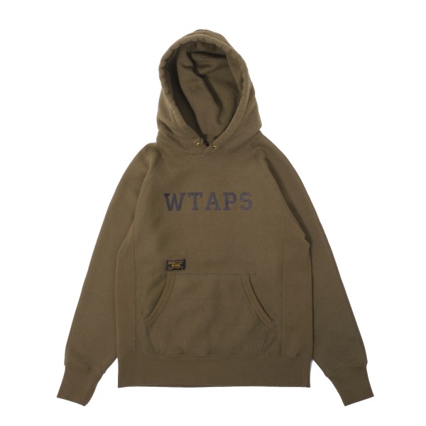 Wtaps Design Hooded Sweatshirt Loopwheel