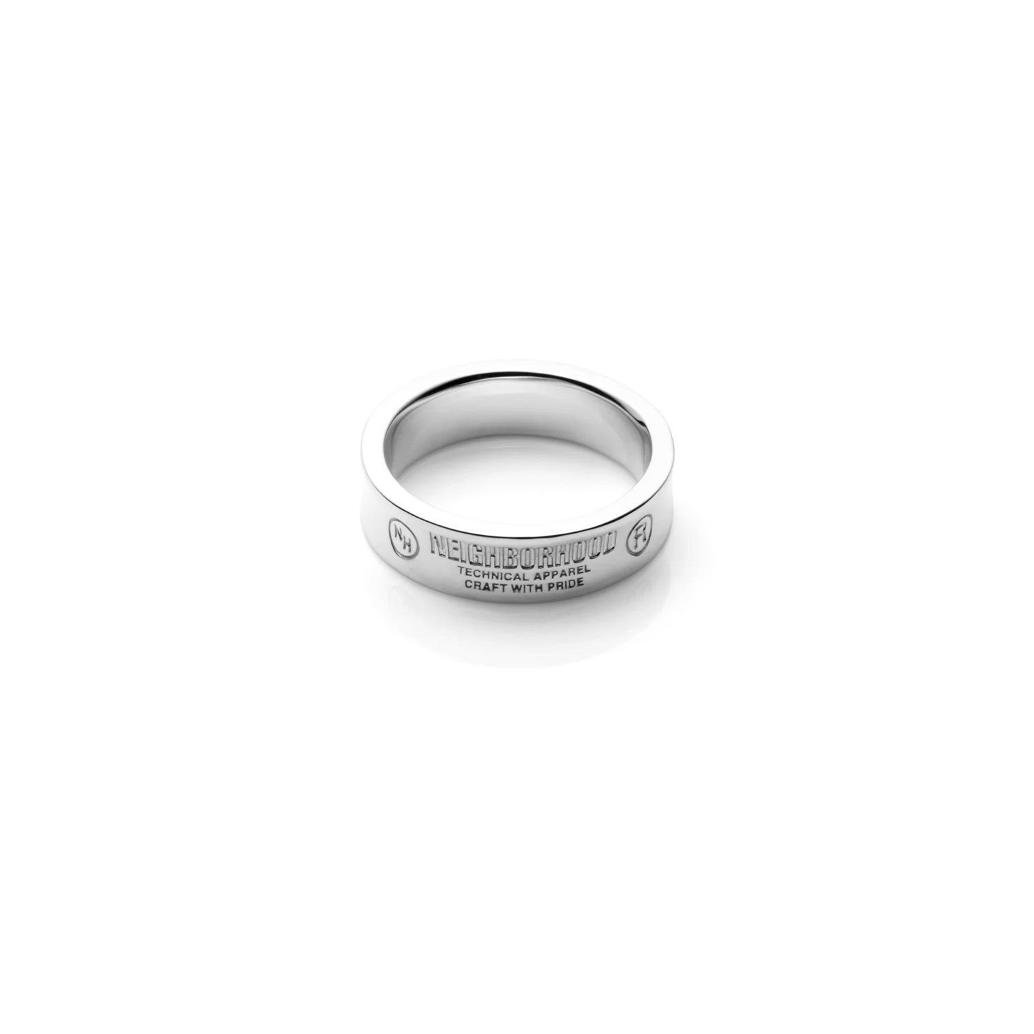 NEIGHBORHOOD SILVER PLAIN RING-