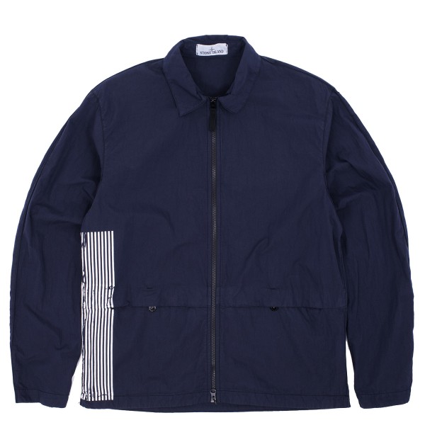 Stone Island Marina 50-FILI Folded Marina Print Overshirt