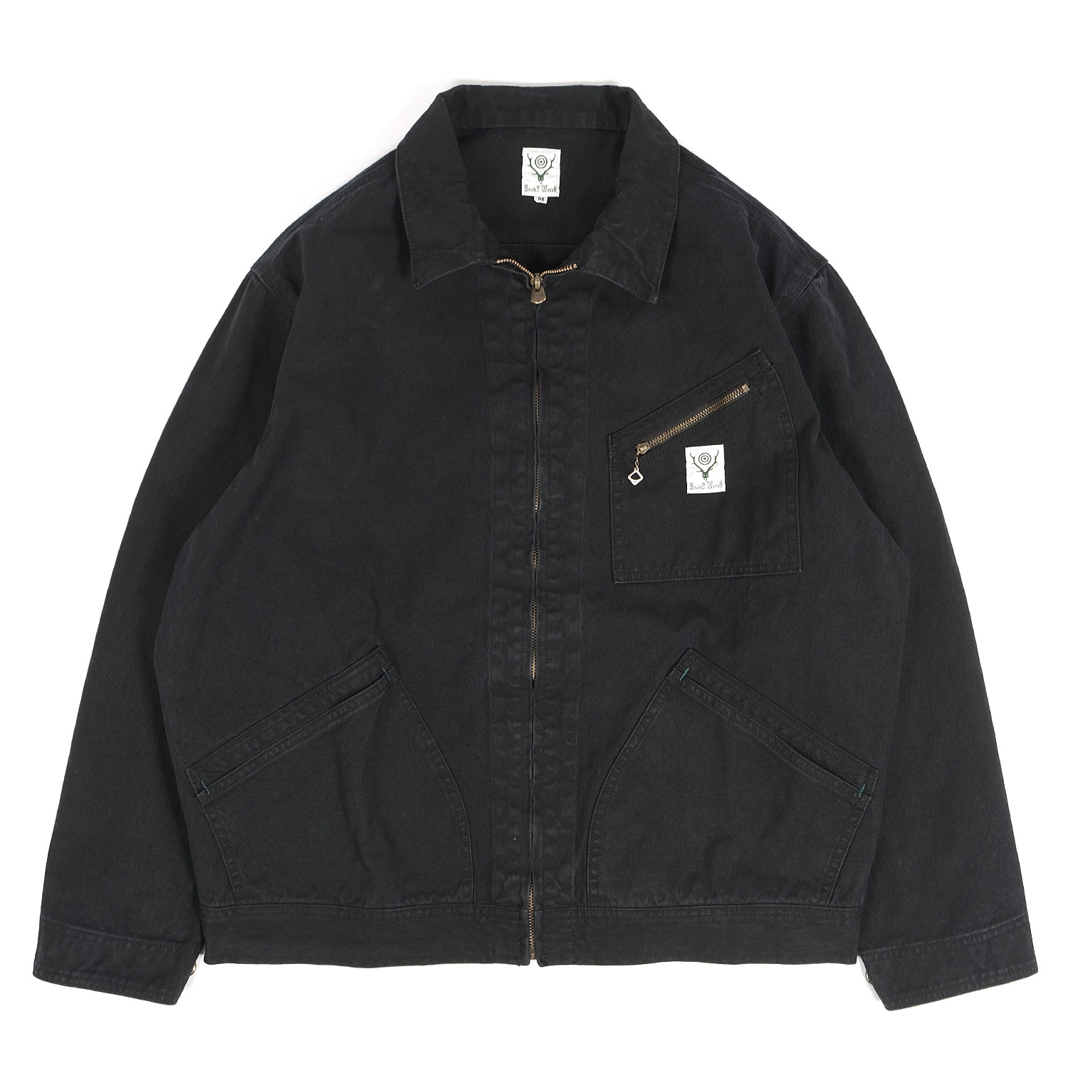 South2 West8 10oz Cotton Canvas Work Jacket | FIRMAMENT - Berlin