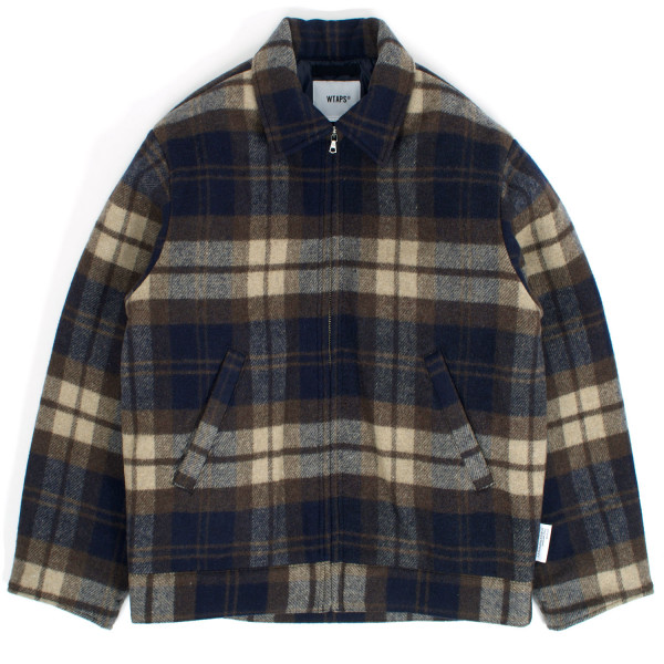 Wtaps Wrecker Melton Jacket 252TQDT-JKM03 Beige