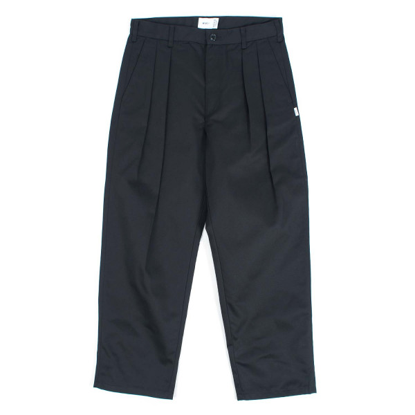 Wtaps TRDT1802 Two-Tuck Trousers 261TQDT-PTM04 Black