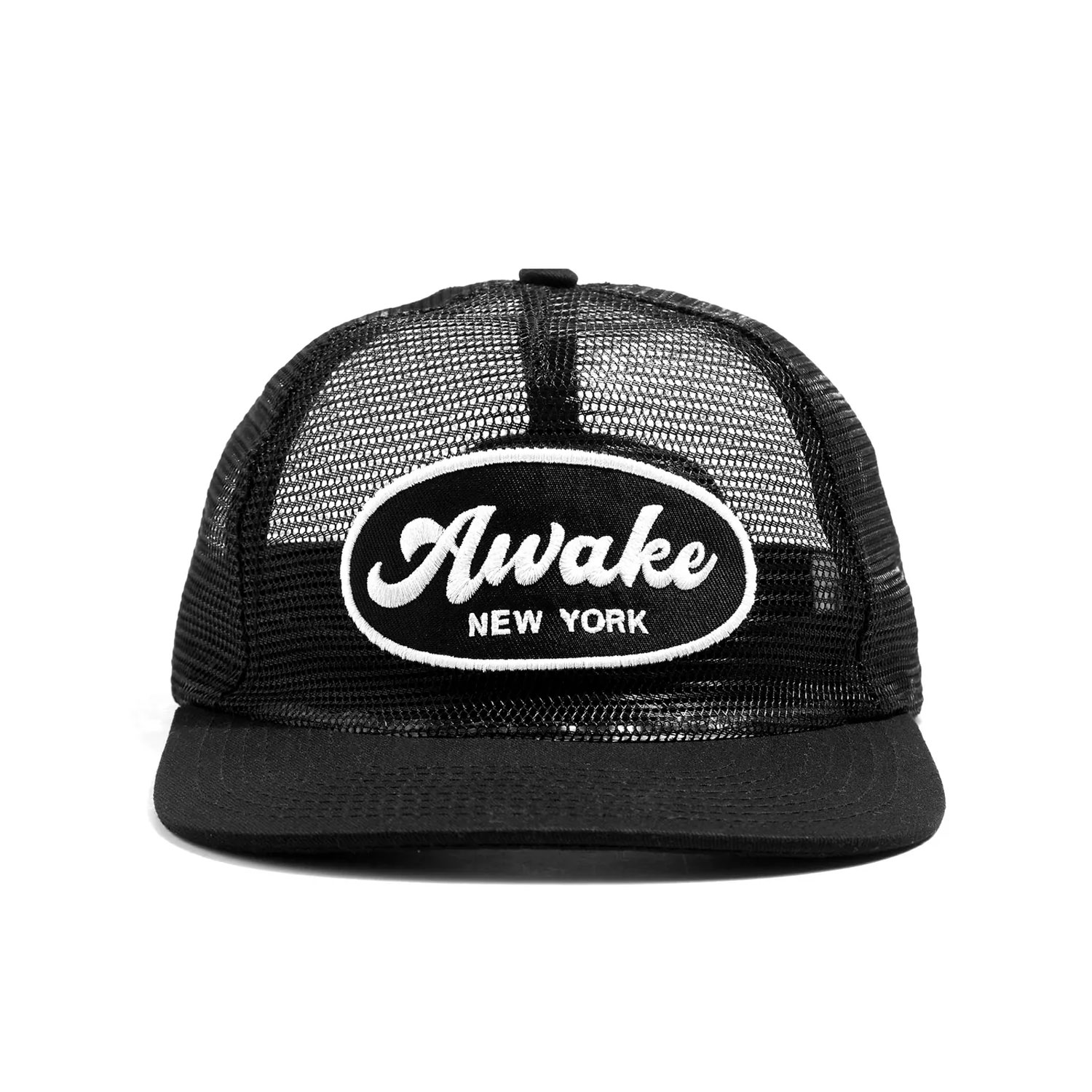 Awake NY Logo Patch Mesh Trucker Hat | FIRMAMENT - Berlin Renaissance
