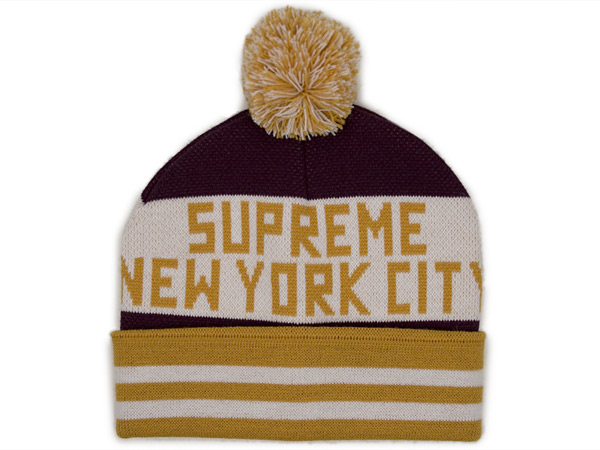 Supreme pom beanie top